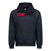Navy precision turbo engine classic Urban Hoodie - artisFamous
