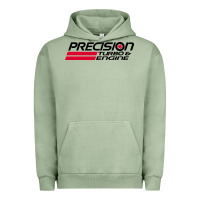 Pigment Oil Green precision turbo engine classic Urban Hoodie - artisFamous