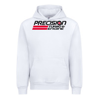 White precision turbo engine classic Urban Hoodie - artisFamous