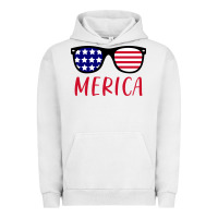 Pigment Lunar Rock Merica Usa Flag Sunglasses 4th Of July Urban Hoodie - artisFamous