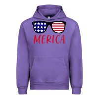 Tulip Merica Usa Flag Sunglasses 4th Of July Urban Hoodie - artisFamous