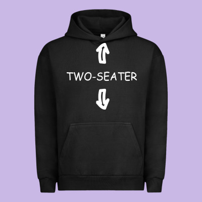 Two Seater Urban Hoodie Designed By Artisfamous