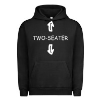 Pigment Black two seater Urban Hoodie - artisFamous
