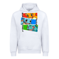 White kanto starters Urban Hoodie - artisFamous