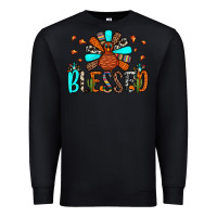 Black blessed turkey Premium Sweatshirt - JahusDesignShop