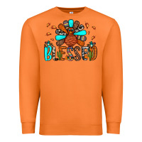 Carrot blessed turkey Premium Sweatshirt - JahusDesignShop
