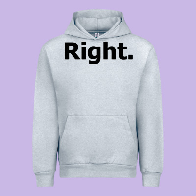 Right Urban Hoodie Designed By Artisfamous