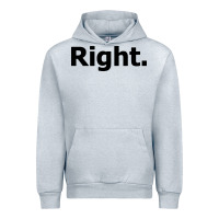 Heather Grey right Urban Hoodie - artisFamous