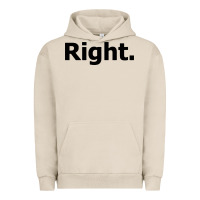 Pigment French Oak right Urban Hoodie - artisFamous