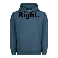 Pigment Midnight Navy right Urban Hoodie - artisFamous