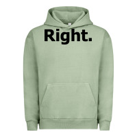 Pigment Oil Green right Urban Hoodie - artisFamous