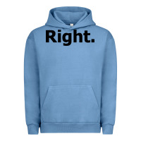 Pigment Pebble Blue right Urban Hoodie - artisFamous