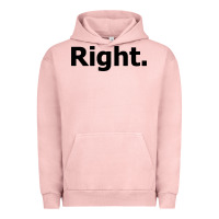 Pigment Salmon right Urban Hoodie - artisFamous