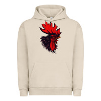 Pigment French Oak rooster Urban Hoodie - artisFamous
