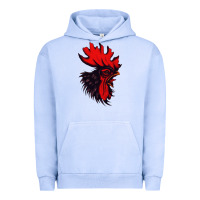 Pigment Grape Ice rooster Urban Hoodie - artisFamous