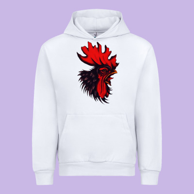 Rooster Urban Hoodie Designed By Artisfamous
