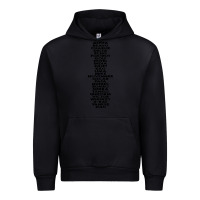 Black phonetic alphabet Urban Hoodie - artisFamous
