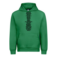 Emerald phonetic alphabet Urban Hoodie - artisFamous