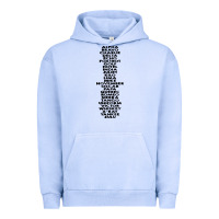 Pigment Grape Ice phonetic alphabet Urban Hoodie - artisFamous