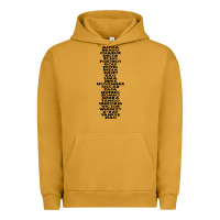 Pigment Peanut Butter phonetic alphabet Urban Hoodie - artisFamous