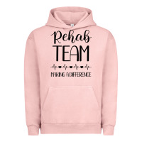 Pigment Salmon physical therapy making a difference Urban Hoodie - artisFamous