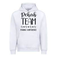 White physical therapy making a difference Urban Hoodie - artisFamous