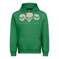 Emerald memento mori three skulls Urban Hoodie - artisFamous