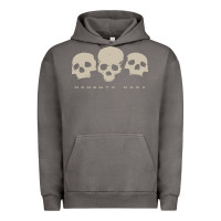 Pigment Tornado memento mori three skulls Urban Hoodie - artisFamous