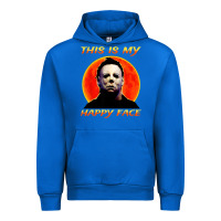 Cobalt this is my happy face Urban Hoodie - artisFamous