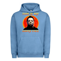 Pigment Pebble Blue this is my happy face Urban Hoodie - artisFamous