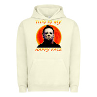 Pigment Pistachio this is my happy face Urban Hoodie - artisFamous