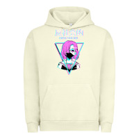Pigment Pistachio antisocial wave anime Urban Hoodie - artisFamous