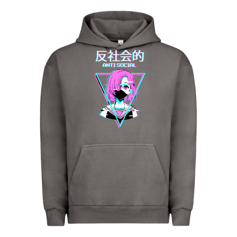 Antisocial Wave Anime Urban Hoodie by artisFamous | Teevron