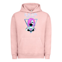 Pigment Salmon antisocial wave anime Urban Hoodie - artisFamous