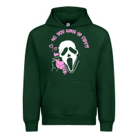Forest Green scream ghost Urban Hoodie - artisFamous