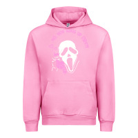 Fuchsia Pink scream ghost Urban Hoodie - artisFamous