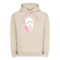 Pigment French Oak scream ghost Urban Hoodie - artisFamous