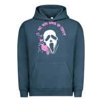 Pigment Midnight Navy scream ghost Urban Hoodie - artisFamous