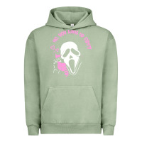 Pigment Oil Green scream ghost Urban Hoodie - artisFamous