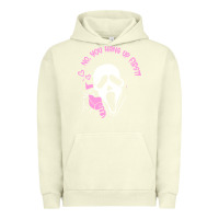 Pigment Pistachio scream ghost Urban Hoodie - artisFamous