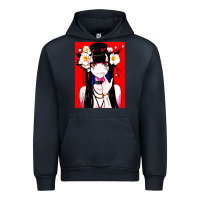 Navy anime girl japanese Urban Hoodie - artisFamous