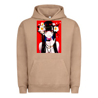 Pigment Burro anime girl japanese Urban Hoodie - artisFamous