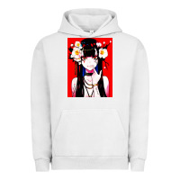 Pigment Lunar Rock anime girl japanese Urban Hoodie - artisFamous