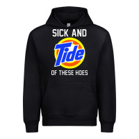 Black sick and tide of these hoes Urban Hoodie - artisFamous
