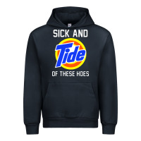 Navy sick and tide of these hoes Urban Hoodie - artisFamous