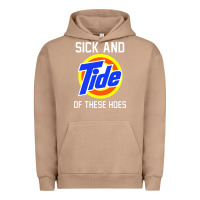 Pigment Burro sick and tide of these hoes Urban Hoodie - artisFamous