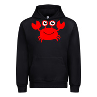 Black Red Crab Urban Hoodie - artisFamous