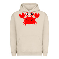 Pigment French Oak Red Crab Urban Hoodie - artisFamous