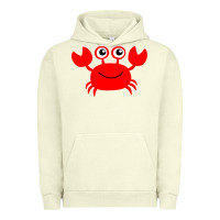Pigment Pistachio Red Crab Urban Hoodie - artisFamous