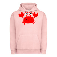Pigment Salmon Red Crab Urban Hoodie - artisFamous